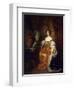 Portrait of Queen Mary II of England, (1662-169), 1683-Caspar Netscher-Framed Giclee Print