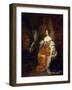 Portrait of Queen Mary II of England, (1662-169), 1683-Caspar Netscher-Framed Giclee Print