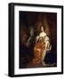 Portrait of Queen Mary II of England, (1662-169), 1683-Caspar Netscher-Framed Giclee Print