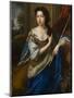 Portrait of Queen Mary II of Modena-John Riley-Mounted Premium Giclee Print