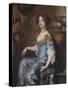 Portrait of Queen Mary II-Sir Peter Lely-Stretched Canvas