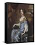 Portrait of Queen Mary II-Sir Peter Lely-Framed Stretched Canvas