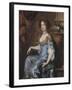 Portrait of Queen Mary II-Sir Peter Lely-Framed Giclee Print