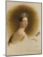 Portrait of Queen Victoria, 1838-Thomas Sully-Mounted Giclee Print