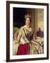 Portrait of Queen Victoria 1859-Franz Xaver Winterhalter-Framed Giclee Print
