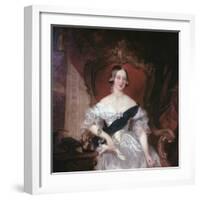 Portrait of Queen Victoria, 19th Century-Herbert Luther Smith-Framed Giclee Print