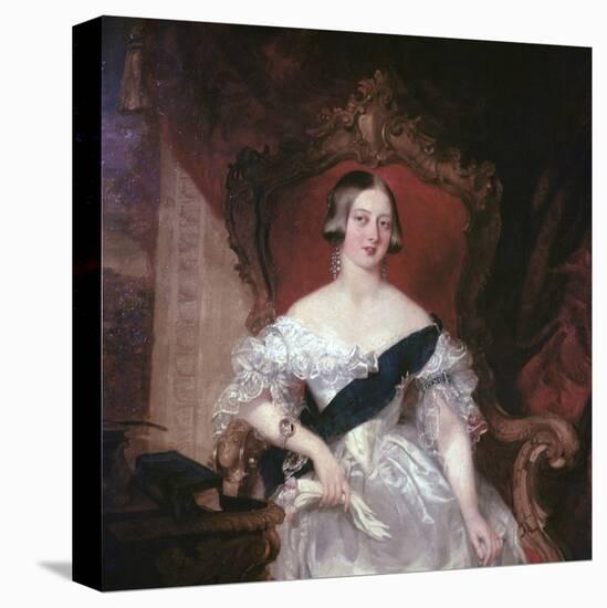 Portrait of Queen Victoria, 19th Century-Herbert Luther Smith-Stretched Canvas