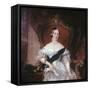 Portrait of Queen Victoria, 19th Century-Herbert Luther Smith-Framed Stretched Canvas