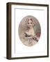 Portrait of Queen Victoria as a Child, 19th Century-null-Framed Giclee Print