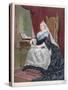 Portrait of Queen Victoria at the Time of Her Golden Jubilee in 1887, 1887-null-Stretched Canvas
