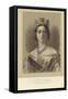 Portrait of Queen Victoria-Franz Xaver Winterhalter-Framed Stretched Canvas