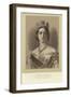 Portrait of Queen Victoria-Franz Xaver Winterhalter-Framed Giclee Print