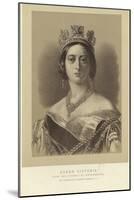 Portrait of Queen Victoria-Franz Xaver Winterhalter-Mounted Giclee Print