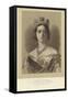 Portrait of Queen Victoria-Franz Xaver Winterhalter-Framed Stretched Canvas