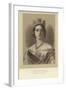 Portrait of Queen Victoria-Franz Xaver Winterhalter-Framed Giclee Print