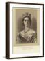 Portrait of Queen Victoria-Franz Xaver Winterhalter-Framed Giclee Print