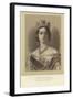 Portrait of Queen Victoria-Franz Xaver Winterhalter-Framed Giclee Print