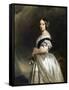 Portrait of Queen Victoria-Franz Xaver Winterhalter-Framed Stretched Canvas