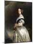 Portrait of Queen Victoria-Franz Xaver Winterhalter-Mounted Premium Giclee Print