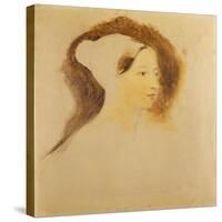 Portrait of Queen Victoria-Sir David Wilkie-Stretched Canvas