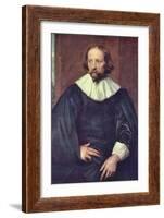 Portrait of Quintijn Simons-Sir Anthony Van Dyck-Framed Art Print