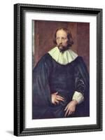 Portrait of Quintijn Simons-Sir Anthony Van Dyck-Framed Art Print
