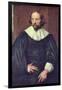 Portrait of Quintijn Simons-Sir Anthony Van Dyck-Framed Art Print