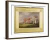 Portrait of 'Quiz', the Property of Lord Rous, after His Last Race at Newmarket-Henry Bernard Chalon-Framed Giclee Print