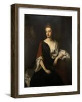 Portrait of Rachel Russell, Duchess of Devonshire, C.1694-1700-Michael Dahl-Framed Giclee Print