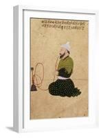 Portrait of Raja Devi Chand of Kahlur (Bilaspur), C.1745-1750-Nainsukh-Framed Giclee Print