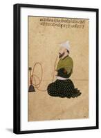 Portrait of Raja Devi Chand of Kahlur (Bilaspur), C.1745-1750-Nainsukh-Framed Giclee Print