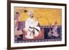 Portrait of Raja Kirpal Pal of Basohli, C. 1690-1700 (Gouache with Gold Paint on Paper)-null-Framed Giclee Print