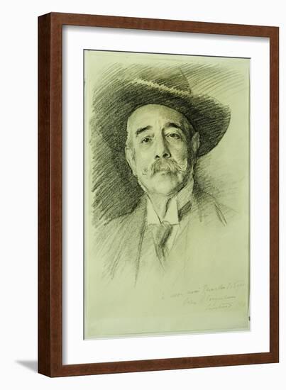 Portrait of Ramacho Ortigao, 1903-John Singer Sargent-Framed Giclee Print