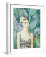 Portrait of Ranchero's Sister-In-Law, 1988-James Reeve-Framed Giclee Print