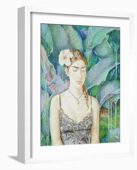 Portrait of Ranchero's Sister-In-Law, 1988-James Reeve-Framed Giclee Print