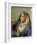 Portrait of Rani Jindan Singh, in an Indian Sari-George Richmond-Framed Giclee Print