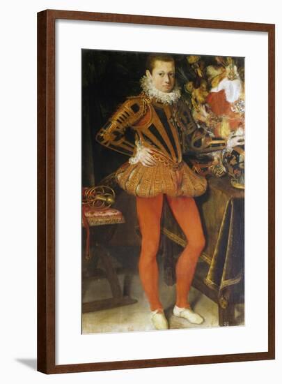 Portrait of Ranuccio I Farnese-null-Framed Giclee Print