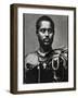 Portrait of Ras Makonnen (1852-1906), general and governor of Harar province in Ethiopia-French Photographer-Framed Giclee Print