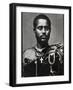 Portrait of Ras Makonnen (1852-1906), general and governor of Harar province in Ethiopia-French Photographer-Framed Giclee Print