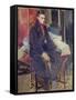 Portrait of Raymond Radiguet-Jacques-emile Blanche-Framed Stretched Canvas