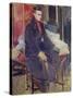 Portrait of Raymond Radiguet-Jacques-emile Blanche-Stretched Canvas