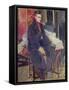 Portrait of Raymond Radiguet-Jacques-emile Blanche-Framed Stretched Canvas