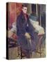 Portrait of Raymond Radiguet-Jacques-emile Blanche-Stretched Canvas