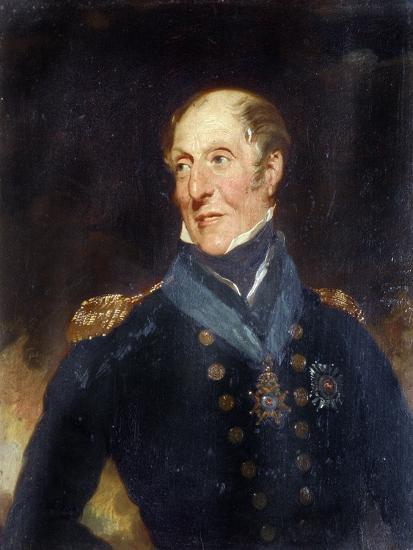 'Portrait of Rear Admiral Sir Charles Cunningham (1755-1834). Oil on ...