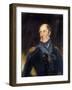 Portrait of Rear Admiral Sir Charles Cunningham (1755-1834). Oil on Wood, 1833, by Henry Wyatt (179-Henry Wyatt-Framed Giclee Print