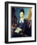 Portrait of Relative-Giacomo Favretto-Framed Giclee Print