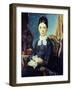 Portrait of Relative-Giacomo Favretto-Framed Giclee Print