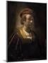 Portrait of Rembrandt, 1650 Detail-Rembrandt van Rijn-Mounted Art Print