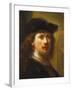 Portrait of Rembrandt, Half Length-Govaert Flinck-Framed Giclee Print