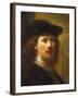 Portrait of Rembrandt, Half Length-Govaert Flinck-Framed Giclee Print